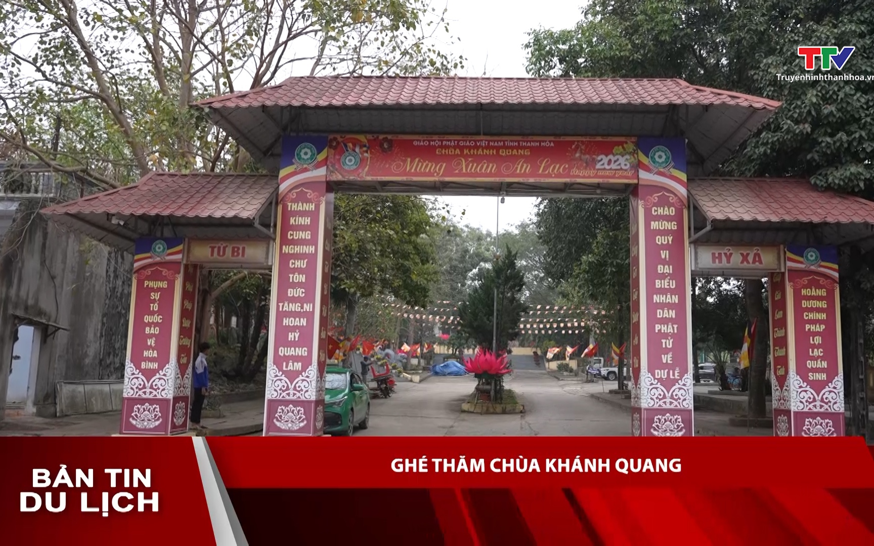 Bản tin Du lịch: Gh&eacute; thăm ch&ugrave;a Kh&aacute;nh Quang
