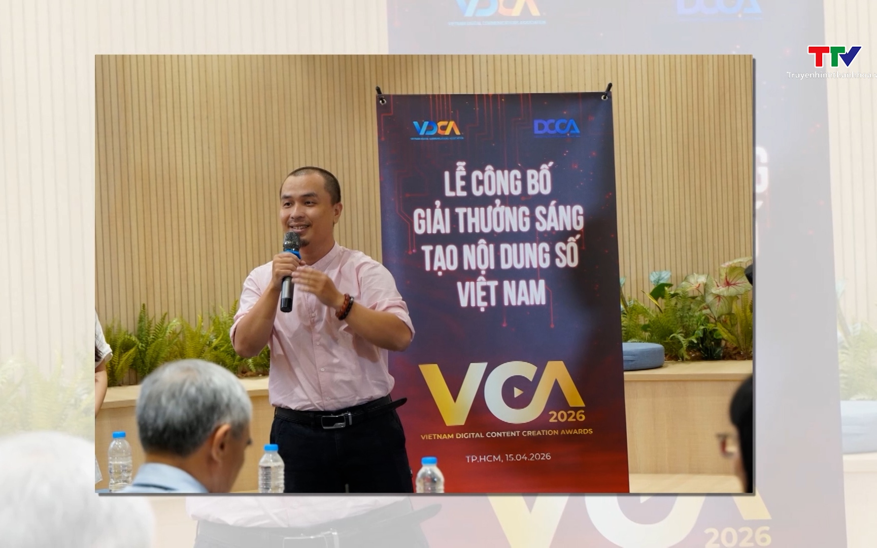 Thanh Hóa có 2 học sinh đạt Giải thưởng Kim Đồng năm học 2025 - 2026- Ảnh 1. AI và video dọc gây chú ý tại Giải thưởng Sáng tạo nội dung số VCA 2026