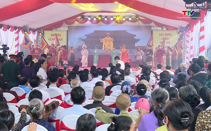 Nhiều hoạt động văn ho&aacute; s&ocirc;i nổi tại Lễ hội Đền thờ L&ecirc; Ho&agrave;n năm 2026