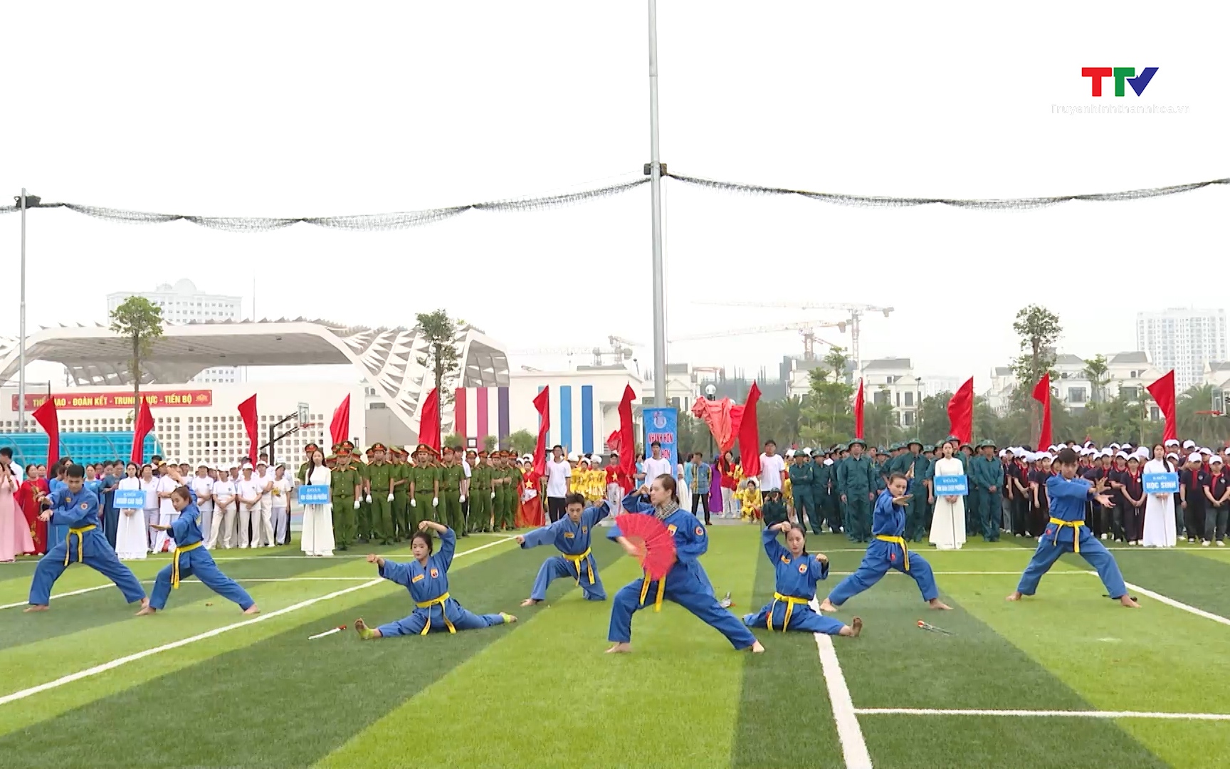 Lễ khai mạc Đại hội Thể dục thể thao tỉnh Thanh H&oacute;a lần thứ X, năm 2026 diễn ra v&agrave;o ng&agrave;y 27/6 - Ảnh 1.