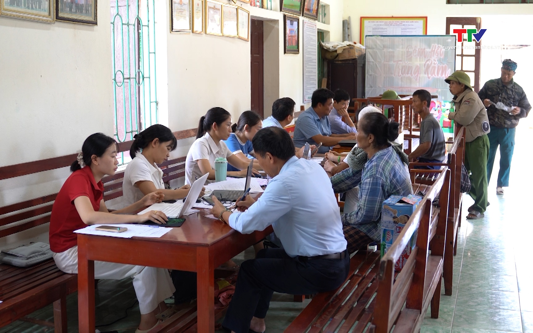 Các trường học trên địa bàn xã Tống Sơn tổng kết năm học 2025 – 2026- Ảnh 1. Tống Sơn tăng tốc hoàn thành cơ sở dữ liệu đất đai
