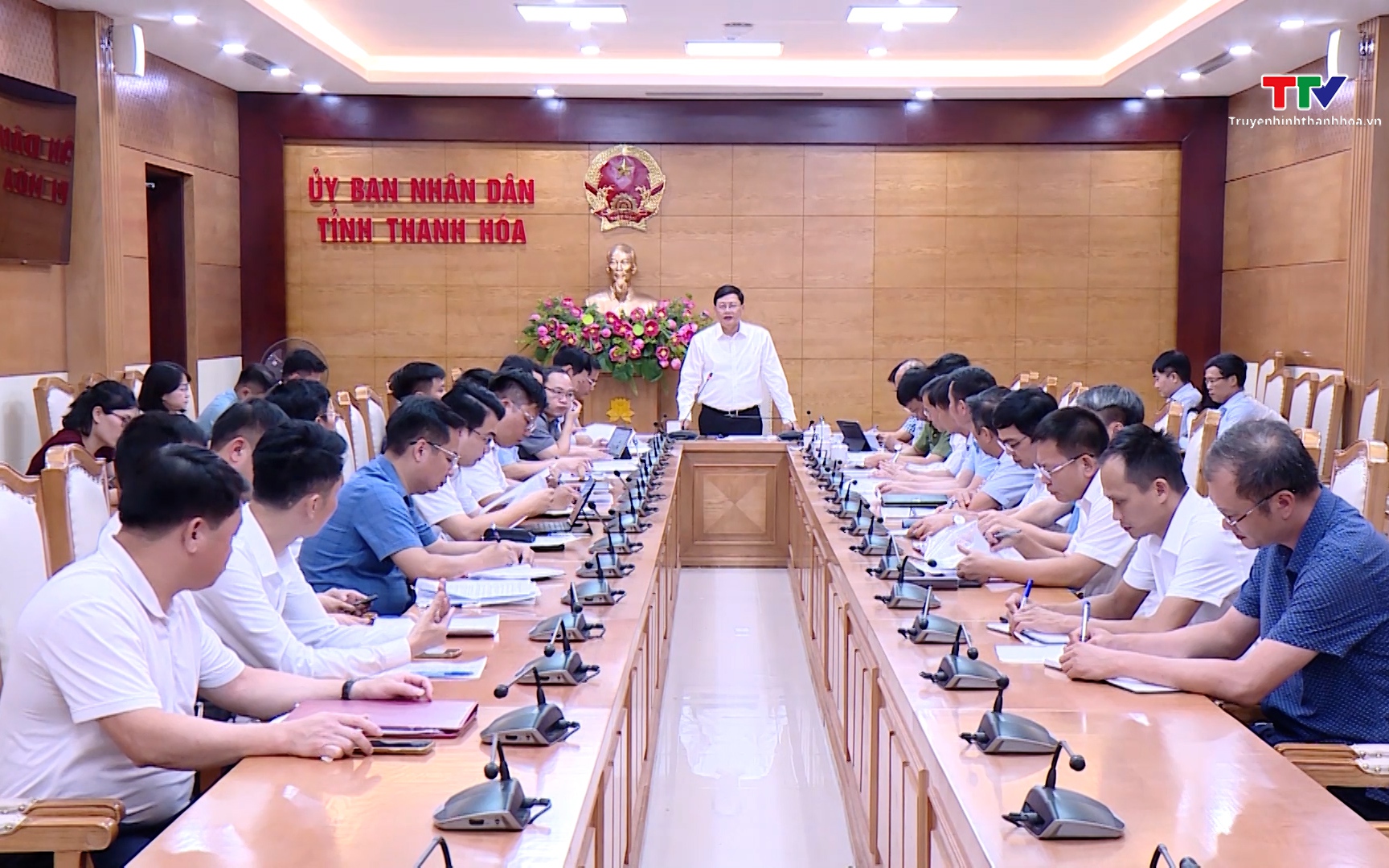 Thông qua dự thảo báo cáo kết quả kiểm tra của Đoàn kiểm tra số 1028 Ban Thường vụ Tỉnh ủy- Ảnh 1. Tháo gỡ vướng mắc, thúc đẩy tiến độ giải phóng mặt bằng các dự án cụm công nghiệp