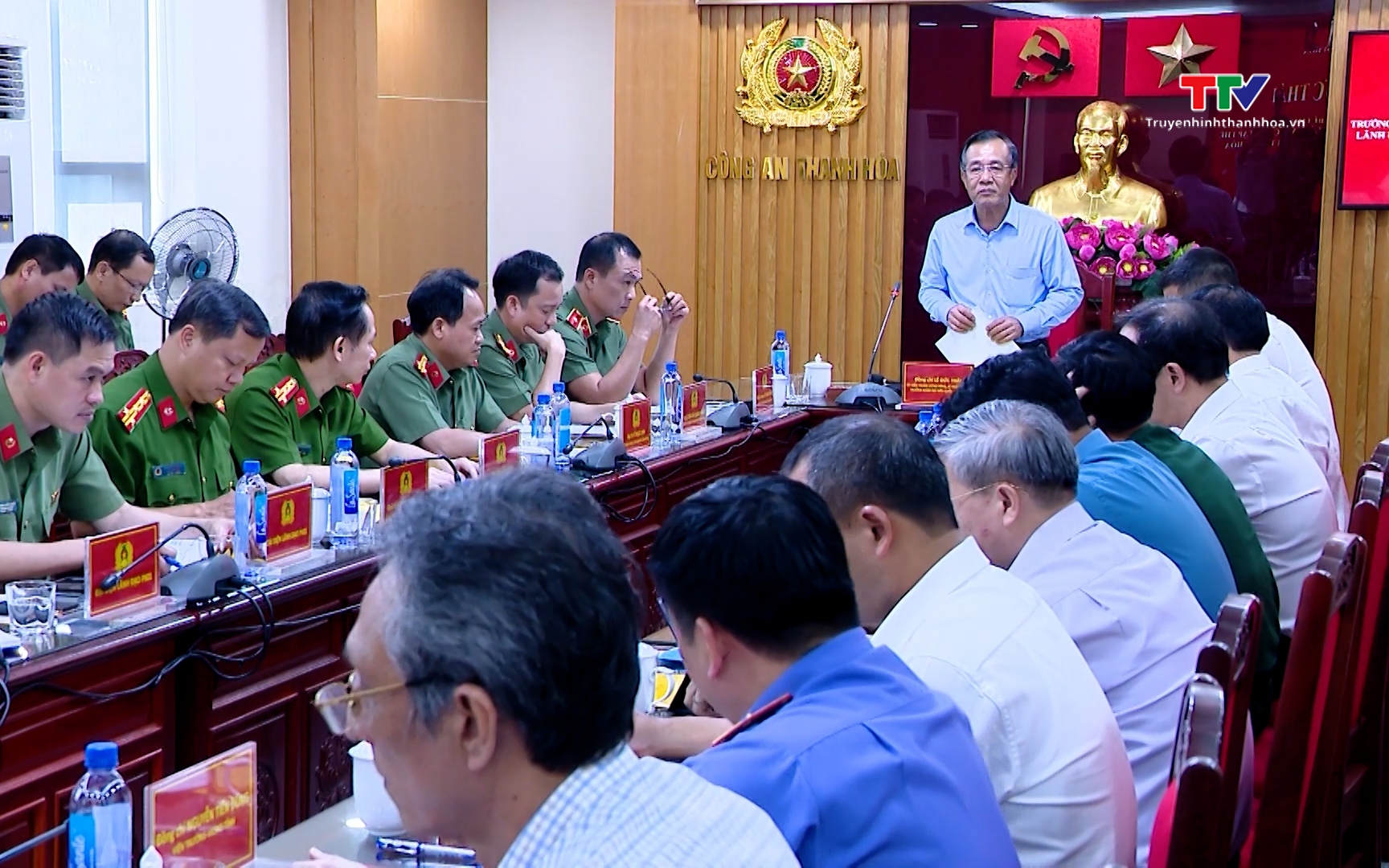 Công an Thanh Hóa phấn đấu hoàn thành nhiệm vụ năm 2026 trước ngày 15/9- Ảnh 1. Tiếp tục xây dựng lực lượng Công an Thanh Hóa thật sự trong sạch, vững mạnh, chính quy, tinh nhuệ, hiện đại