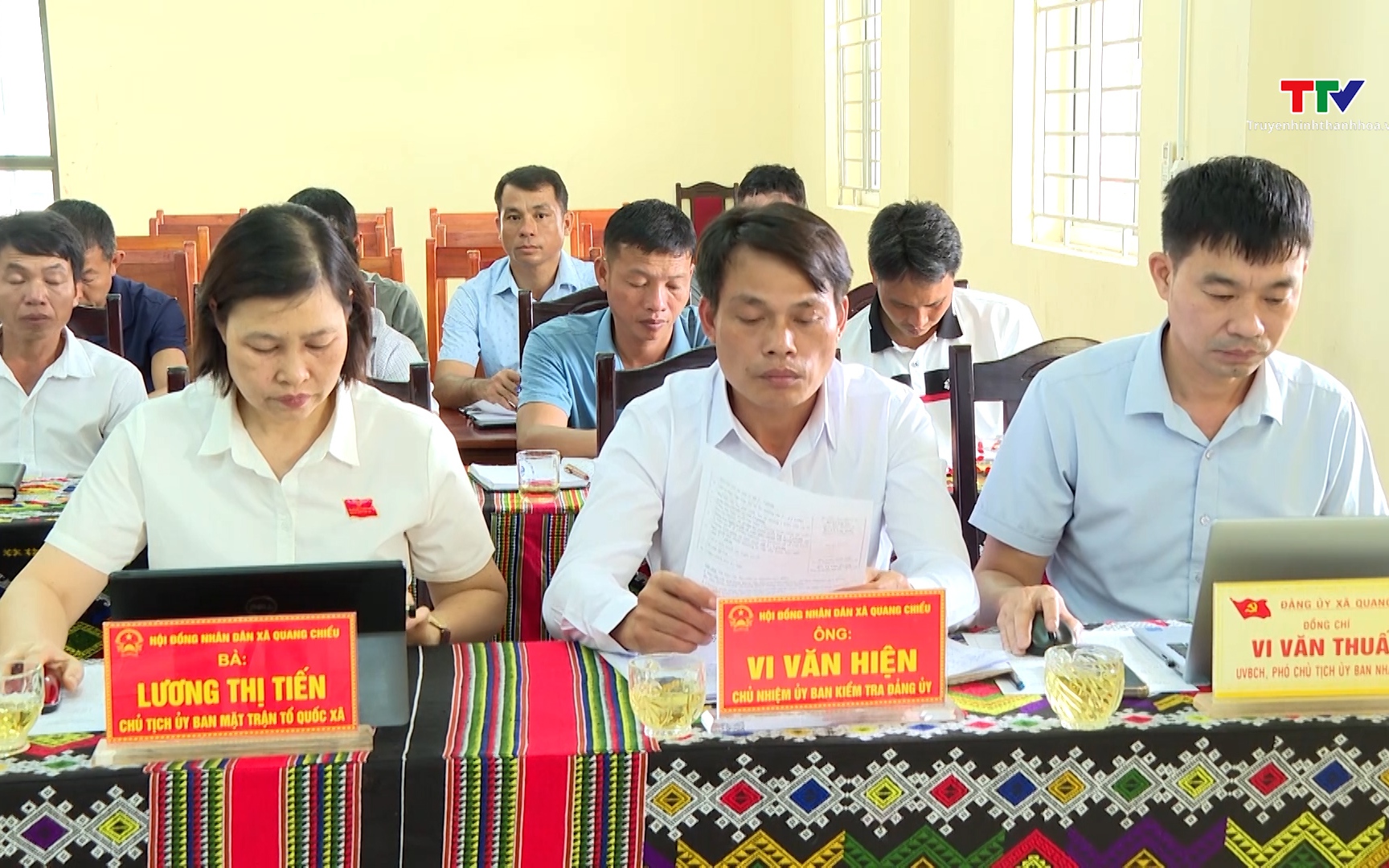 X&atilde; Quang Chiểu sơ kết thực hiện Quy chế d&acirc;n chủ ở cơ sở 6 th&aacute;ng đầu năm 2026 - Ảnh 1.