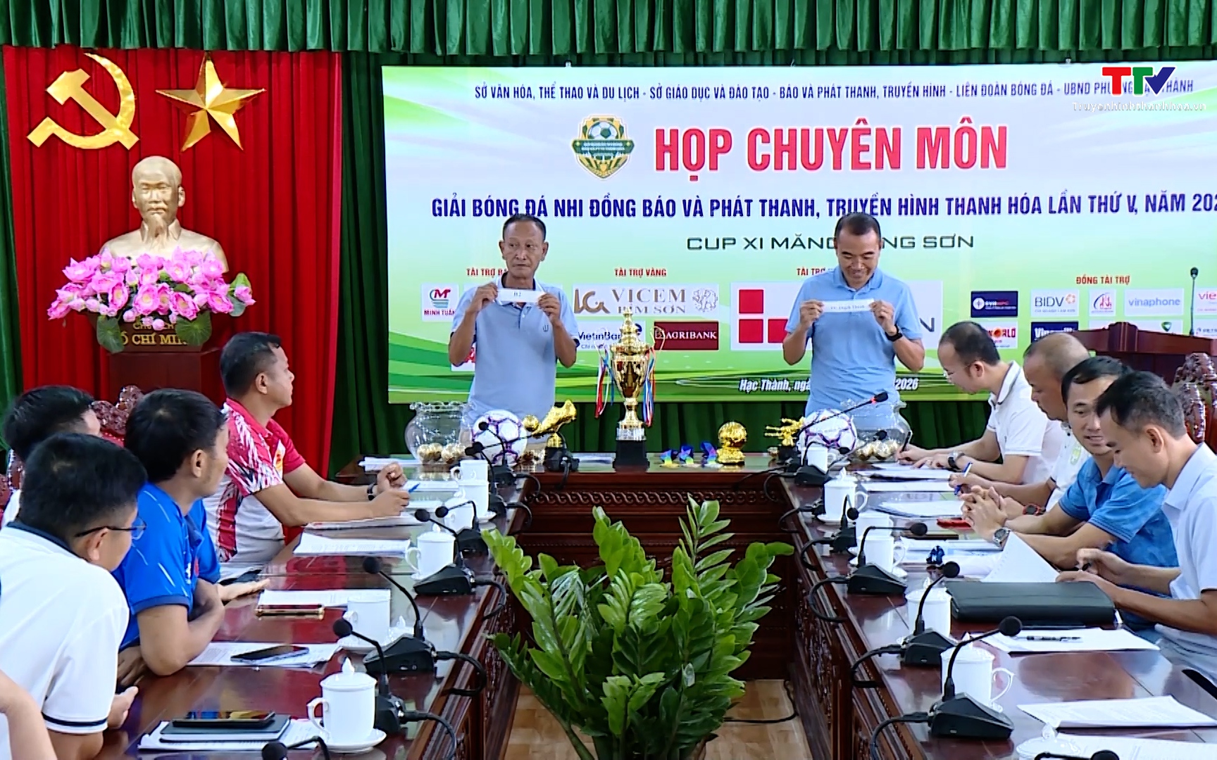Sẵn sàng cho ngày khai mạc Giải Bóng đá Nhi đồng Báo và Phát thanh, truyền hình Thanh Hóa lần thứ V năm 2026 - Ảnh 1.