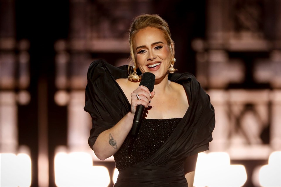 Album “30” của Adele là sản phẩm âm nhạc có lượng tiêu thụ cao nhất trong năm 2021. Ảnh: Xinhua