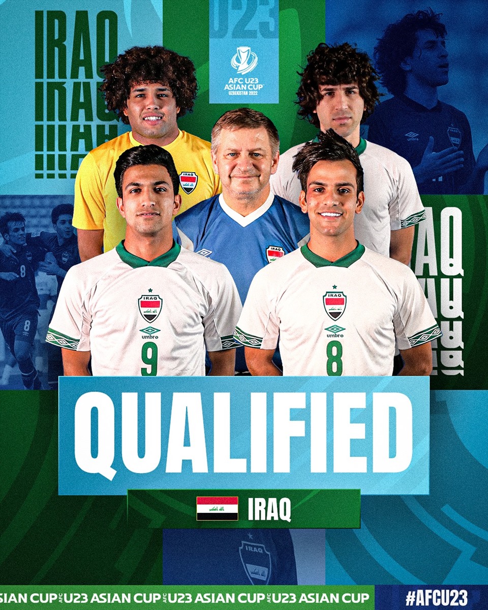 U23 Iraq. Ảnh: AFC.