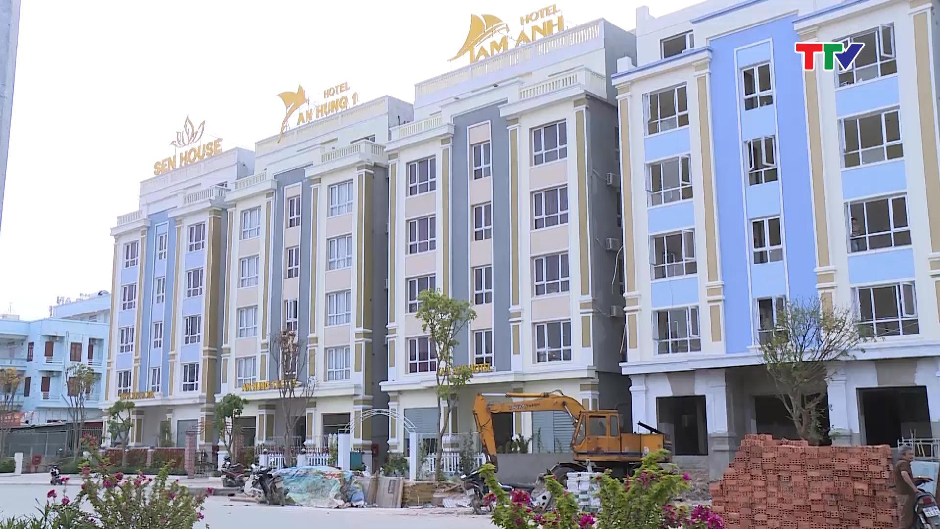Các doanh nghiệp tại Hải Tiến đã đầu tư nâng số phòng nghỉ từ 2.500 phòng lên 5.000 phòng.