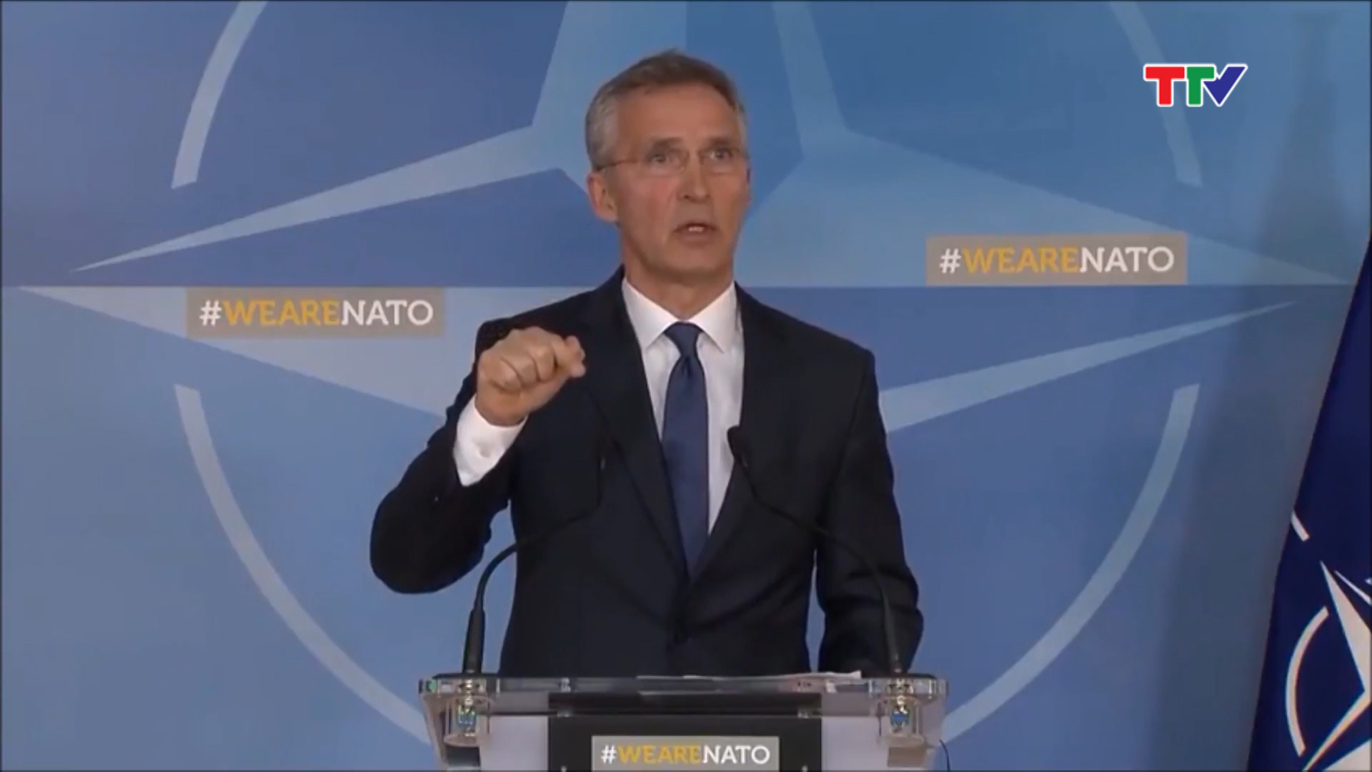 Tổng thư ký NATO Jens Stoltenberg kêu gọi đối thoại với Nga