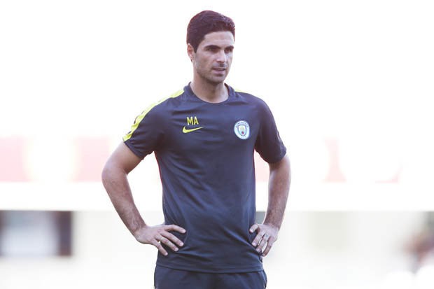 Arteta mới có hai làm làm trợ lý tại Man City