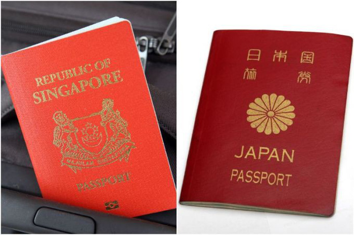Hộ chiếu Singapore đã nhường vị trí số 1 cho Nhật Bản về độ  "quyền lực " xếp theo điểm đến được miễn visa: Ảnh: STRAITS TIMES