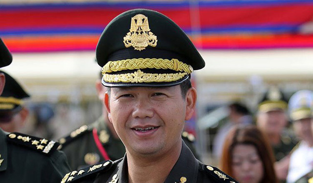 Ông Hun Manet, con trai Thủ tướng Campuchia Hun Sen (Ảnh: KT)