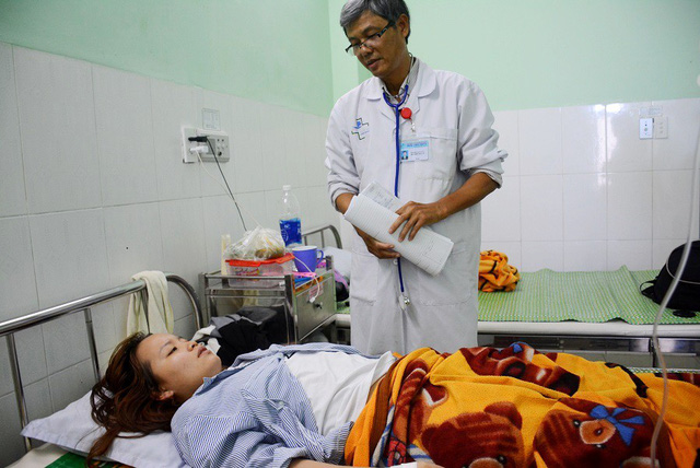 Cô Mai hiện vẫn còn điều trị ở bệnh viện