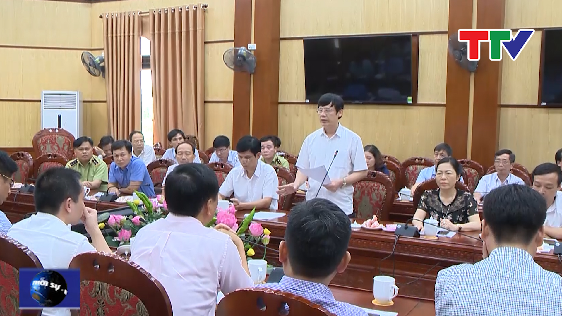 Chủ tịch UBND tỉnh Nguyễn Đình Xứng khẳng định Thanh Hóa rất quan tâm tháo gỡ khó khăn, tạo điều kiện cho  hoạt động sản xuất và tiêu thụ của công ty bia Thanh Hóa 