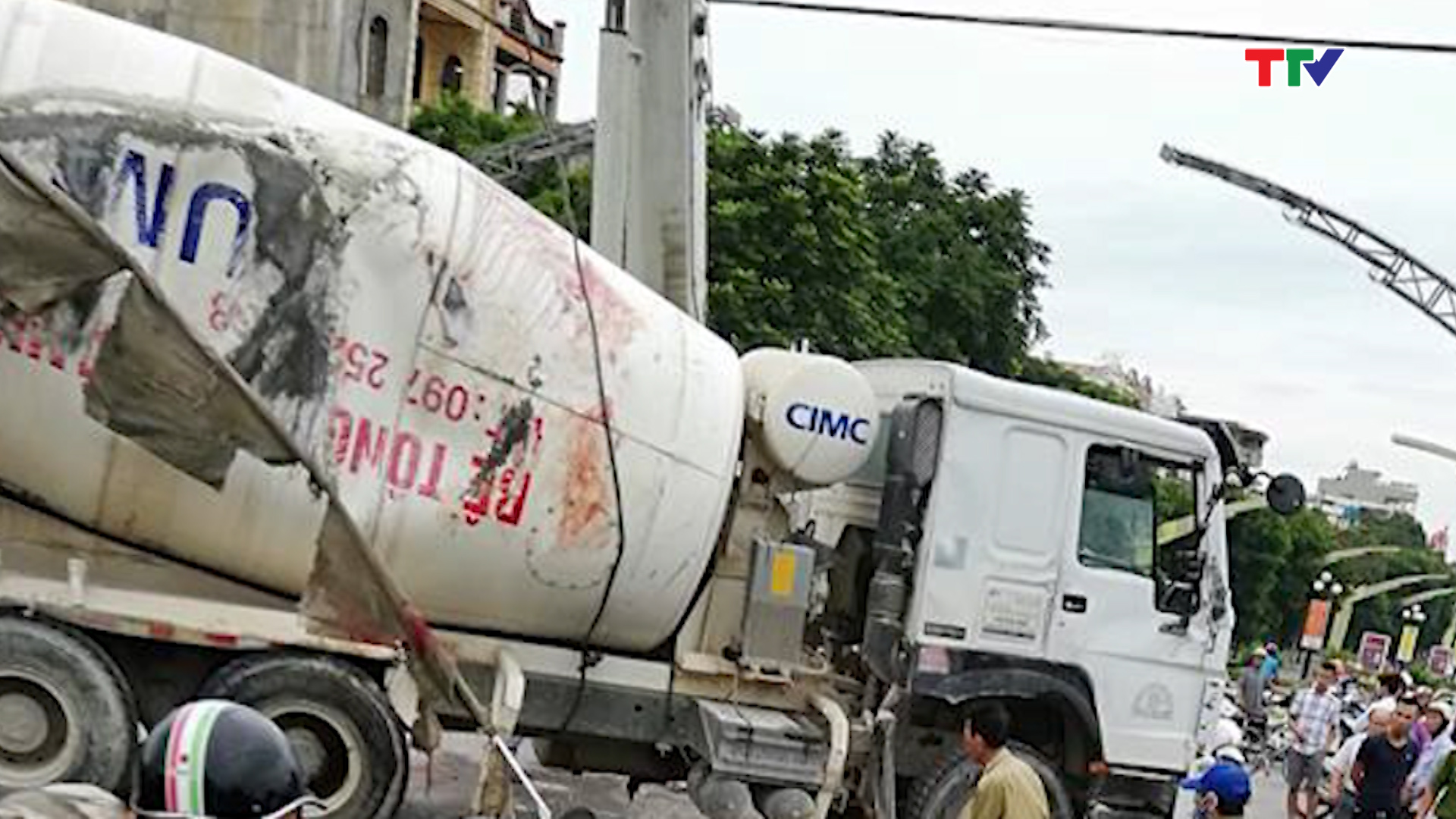 Hiện trường vụ tai nạn