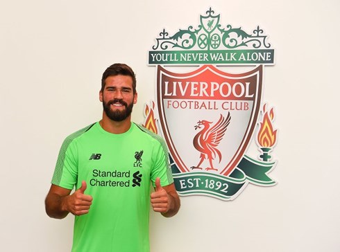 Liverpool phá kỷ lục chuyển nhượng vì Alisson Becker (Ảnh: GOAL).
