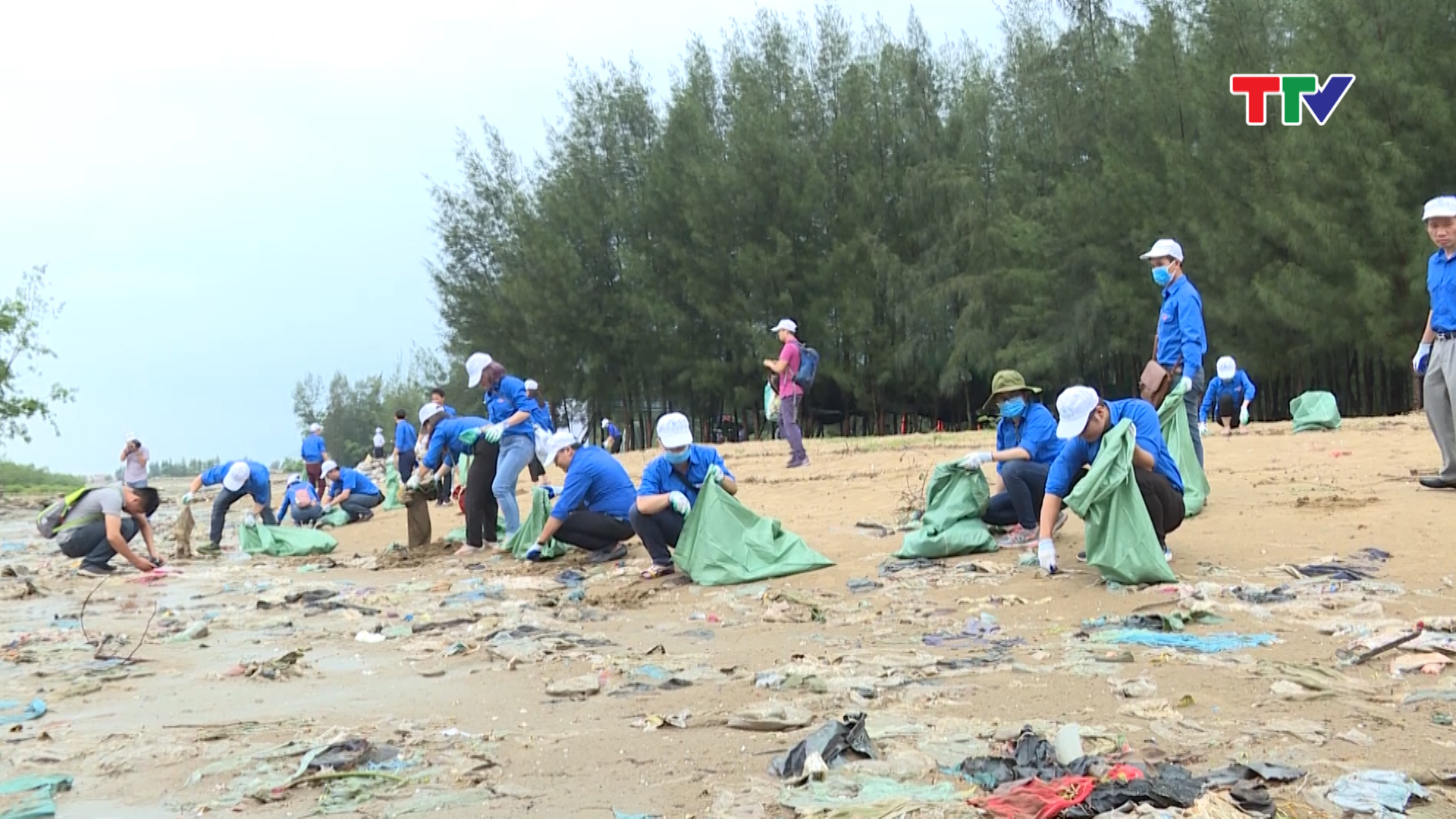 tại Thanh Hóa, trung bình mỗi ngày có khoảng 345 tấn rác thải từ nhựa và nilon  thải ra môi trường.