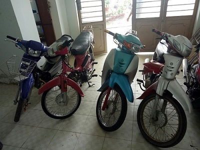 Tang vật thu giữ.