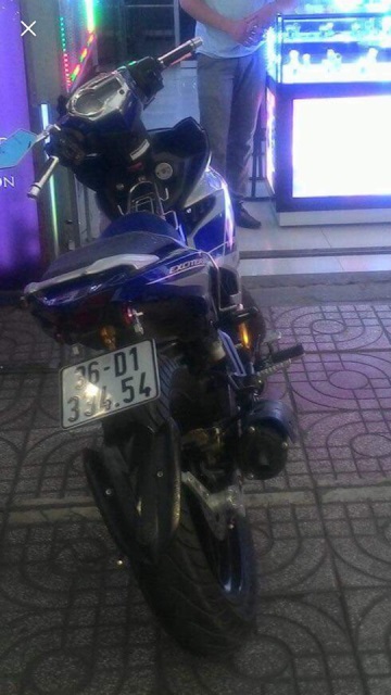 Xe máy của anh V.