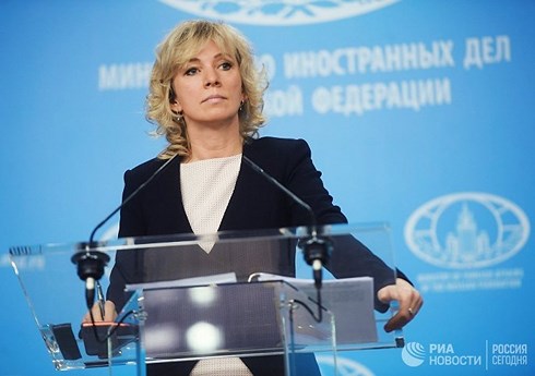 Phát ngôn viên Bộ Ngoại giao Maria Zakharova. Ảnh: RIA Novosti
