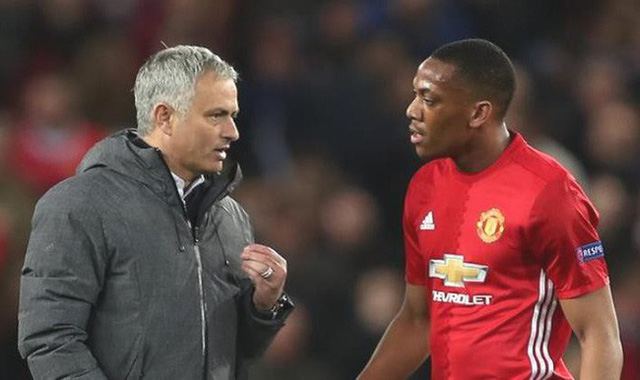 Mối quan hệ giữa Martial và Mourinho đã trở nên căng thẳng