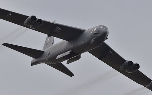 Máy bay ném bom chiến lược B-52 của Mỹ. Ảnh: AFP