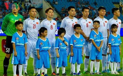 Olympic Việt Nam nằm ở bảng D tại ASIAD 2018 (Ảnh: Trường Giang).