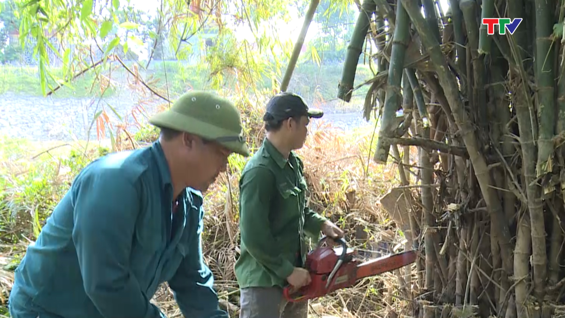 Huyện Triệu Sơn ra quân giải tỏa ách tắc dòng chảy