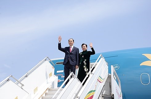 Chủ tịch nước Trần Đại Quang và phu nhân thăm chính thức Ethiopia.