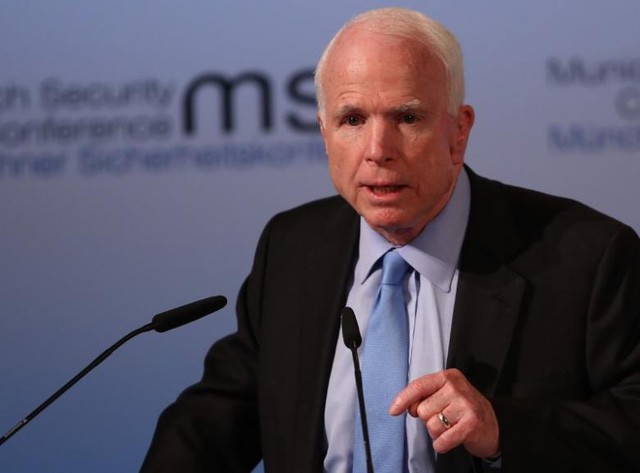 Thượng nghị sĩ quá cố John McCain. (Ảnh: Reuters)