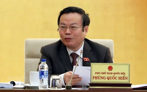 Phó Chủ tịch Quốc hội Phùng Quốc Hiển. (Ảnh: TTXVN)