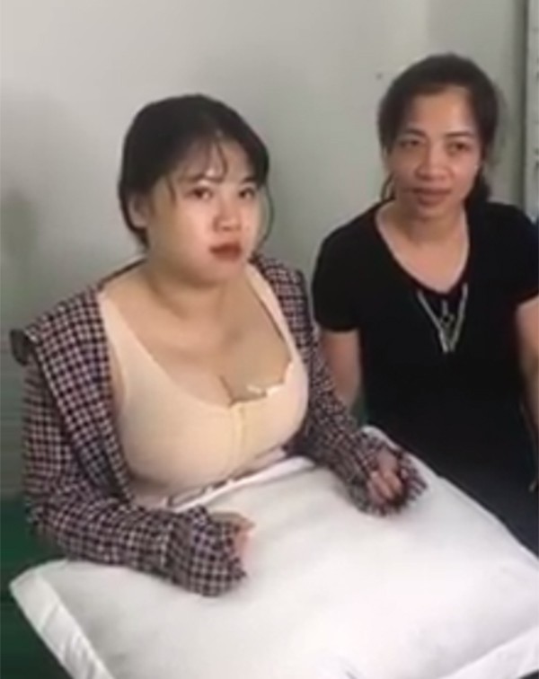 H&igrave;nh ảnh hậu phẫu thuật của Trang