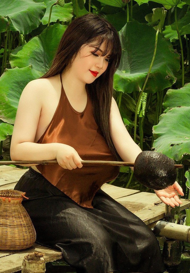 H&igrave;nh ảnh Thu Trang trước khi phẫu thuật