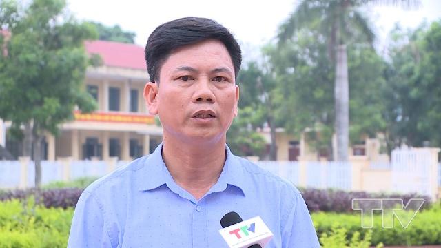 Ông Hoàng Văn Hồng - Chủ tịch UBND xã Quảng Ngọc, huyện Quảng Xương: Thời gian tới chung tôi sẽ kêu gọi nguồn lực xã hội hóa, cân đối ngân sách, hỗ trợ cho các tổ an ninh xã hội tiếp tục hoạt động.
