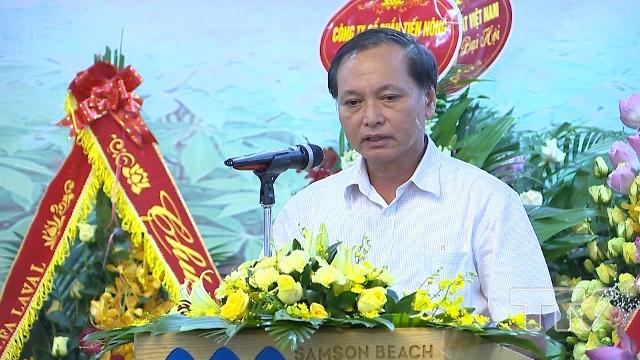 Đồng chí Nguyễn Đức Quyền, Ủy viên Ban Thường vụ Tỉnh ủy, Phó Chủ tịch Thường trực UBND tỉnh phát biểu tại hội nghị