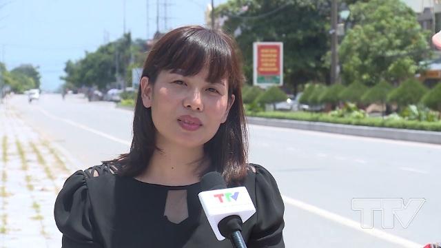 Chị Nguyễn Thị Vân, thành phố Thanh Hóa: Chưa biết quy định nên vi phạm và đã được cán bộ tuyên truyền có thêm kiến thức để tham gia giao thông đúng Luật.