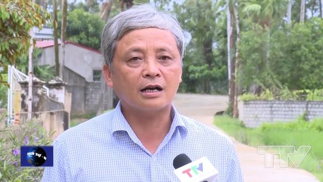 Ông Hoàng Trọng Hạnh- Bí thư đảng ủy xã Quảng Khê, huyện Quảng Xương:  "Trong quá trình thực hiện, tạo được sự động thuận trong đảng, triển khai các nghị định, chủ trương văn bản cấp trên, sau đó BCH, ban công tác mặt trận các thôn chúng tôi đảm bảo được tiến độ "