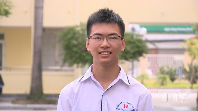 Em Nguyễn Văn Chí Nguyên, lớp 11H trường THPT Chuyên Lam Sơn, Huy chương bạc môn hóa học, Kỳ thi Olimpic Quốc tế 2018.