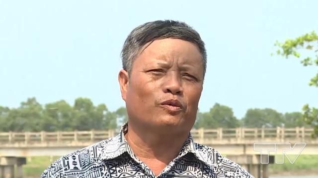 Ông Lê Minh Nên-  Trưởng thôn 8, xã Trường Giang, huyện Nông Cống:  &quot;Tôi rất mong là kết quả này được duy trì để môi trường được trong sạch &quot;