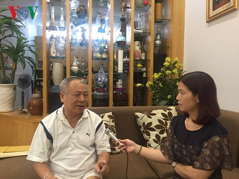 Ph&oacute;ng vi&ecirc;n Kim Thanh (VOV1) phỏng vấn nh&agrave; b&aacute;o Trần Đức Nu&ocirc;i-  nguy&ecirc;n ph&oacute;ng vi&ecirc;n, bi&ecirc;n tập vi&ecirc;n Đ&agrave;i Ph&aacute;t thanh Giải Ph&oacute;ng.