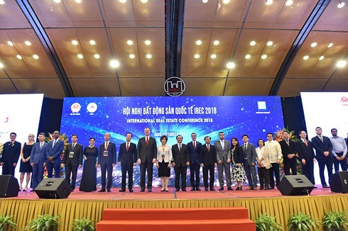 Hội nghị Bất động sản Quốc tế IREC 2018 được khai mạc tại Hà Nội. (Ảnh: Reatimes)