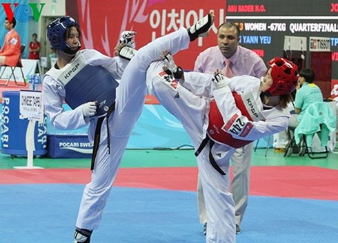Đội tuyển Taekwondo tham dự giải Taekwondo Canada mở rộng.