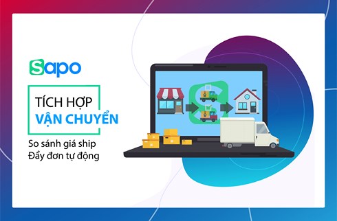 Tính năng mới của Sapo giúp các chủ shop có thể so sánh giá ship. 