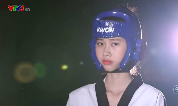 Võ sĩ taekwondo Hồ Thị Kim Ngân sinh năm 2001- vô địch Giải Taekwondo trẻ thế giới 2018
