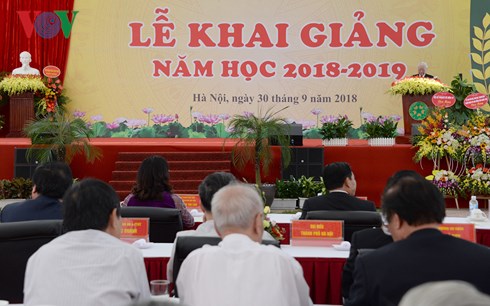 Tổng Bí thư Nguyễn Phú Trọng phát biểu tại lễ khai giảng