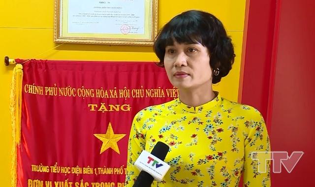 Nhà giáo Nguyễn Thị Tuyết Hạnh, Trường Tiểu học Điện Biên I, thành phố Thanh Hóa: Bản thân giáo viên chúng tôi luôn tìm tòi, thay đổi phương pháp dạy học, thay đổi hình thức tổ chức dạy học để phát huy tính tích cực, chủ động của học sinh…