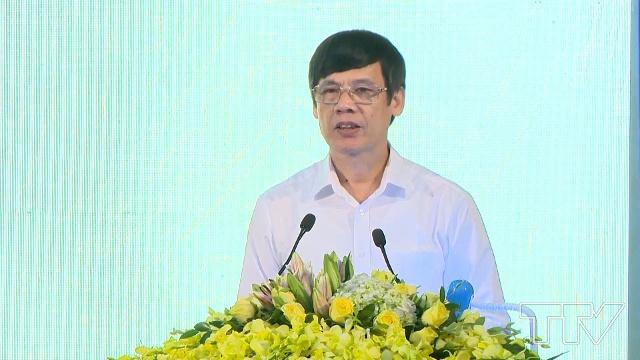 Đồng chí Nguyễn Đình Xứng, Chủ tịch UBND tỉnh, Trưởng ban chỉ đạo 389 tỉnh phát biểu