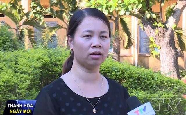 Cô Nguyễn Thị Hạnh - Giáo viên Tổng phụ trách Đội Trường tiểu học Hoằng Quỳ, huyện Hoằng Hóa: Việc xây nuôi lợn đất đã góp phần giúp các em nhỏ có hoàn cảnh khó khăn trong trường, đây cũng là cách nhà trường rèn luyện tinh thần thần chia khó của em học sinh.
