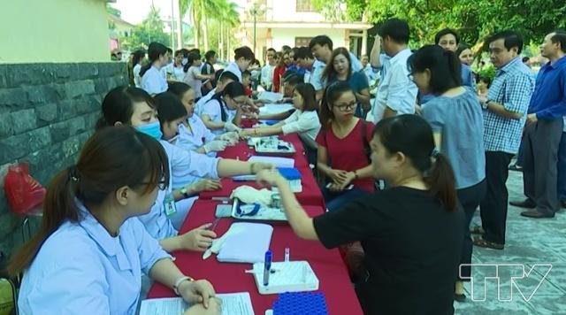 Huyện Yên Định  tổ chức ngày hội hiến máu tình nguyện năm 2018