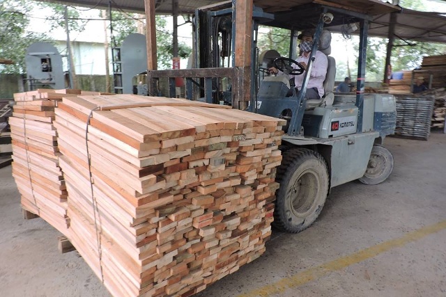 Giá trị xuất siêu gỗ và sản phẩm gỗ 9 tháng ước đạt 4,64 tỷ USD - Ảnh: VGP/Đỗ Hương